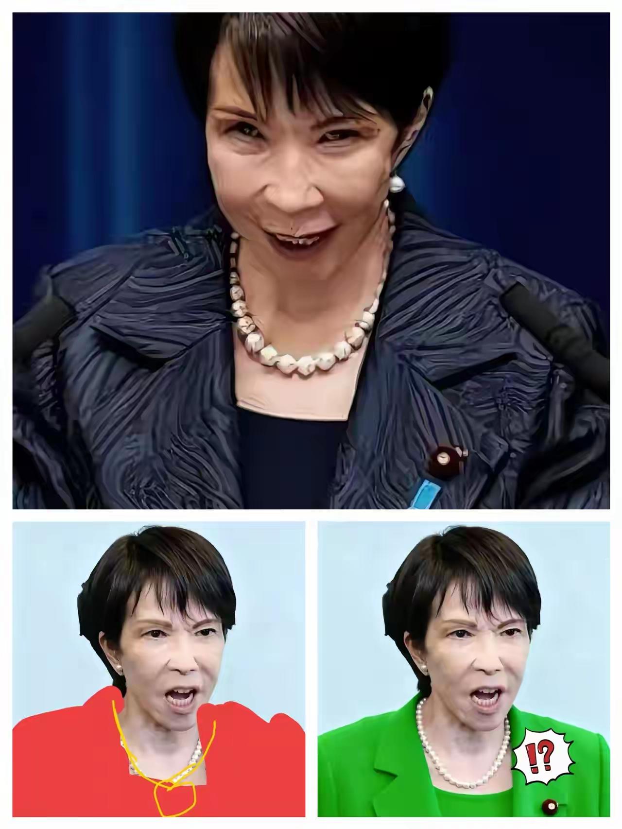 【高市早苗涉台谬论暴露日本扩军野心】
高市早苗将“台湾有事”与集体自卫权捆绑，其