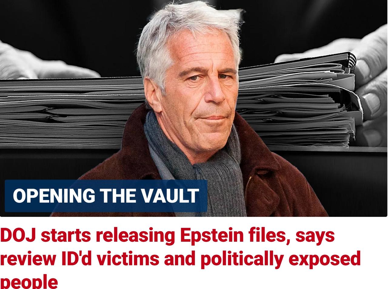 美国司法部公开了一批爱泼斯坦档案，涉及多名政治敏感人士
当地时间周五，美国司法部