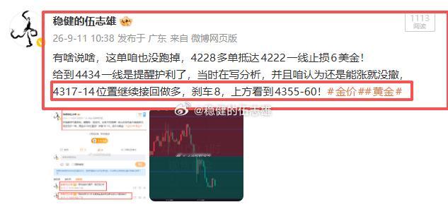 黄金4316多抵达4326一线减持先斩一百点幸福！上笔单子打损，我痛快认，第一时