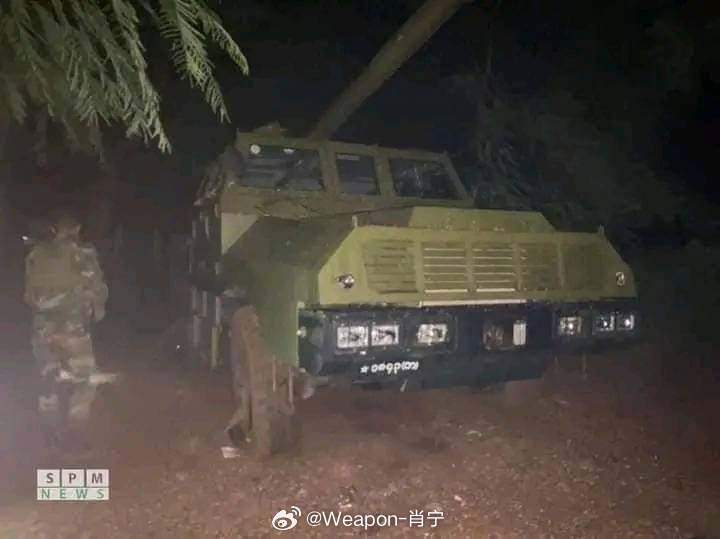 #兵器影像[超话]# 德昂民族解放军 ( TNLA ) 在掸邦帕梅对缅甸军队发动
