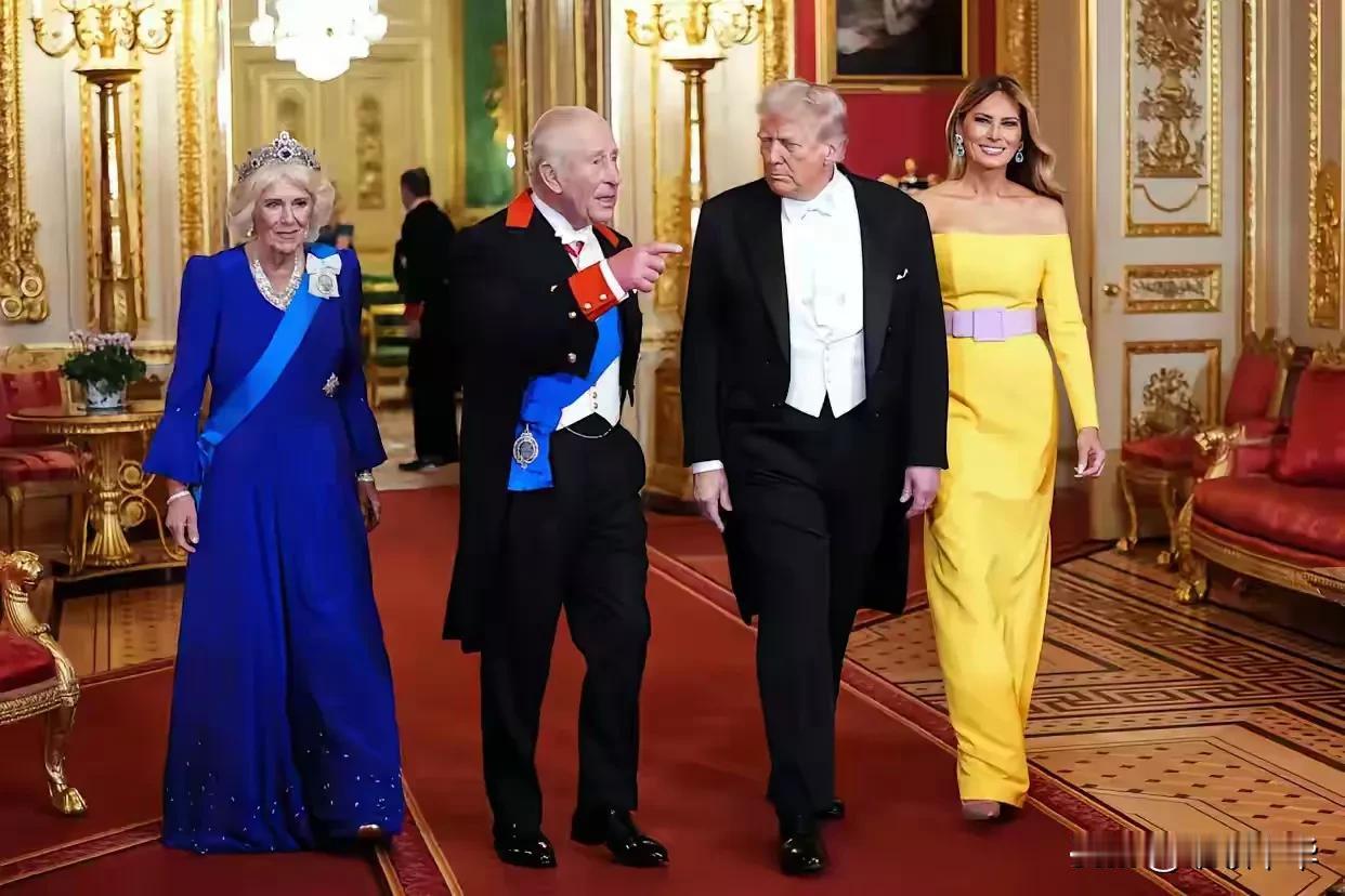 一位是美国实权总统，一位是英国名义国王，同为国家元首却有实质的不同。在美国，总统