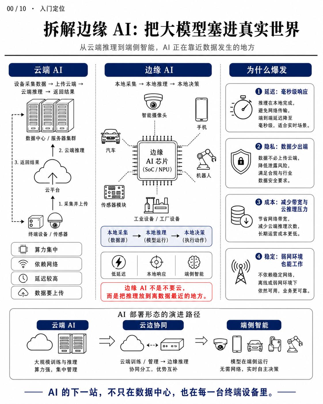 过去，大家谈 AI，更多想到的是云端的大模型和数据中心里的 GPU。但越来越多的