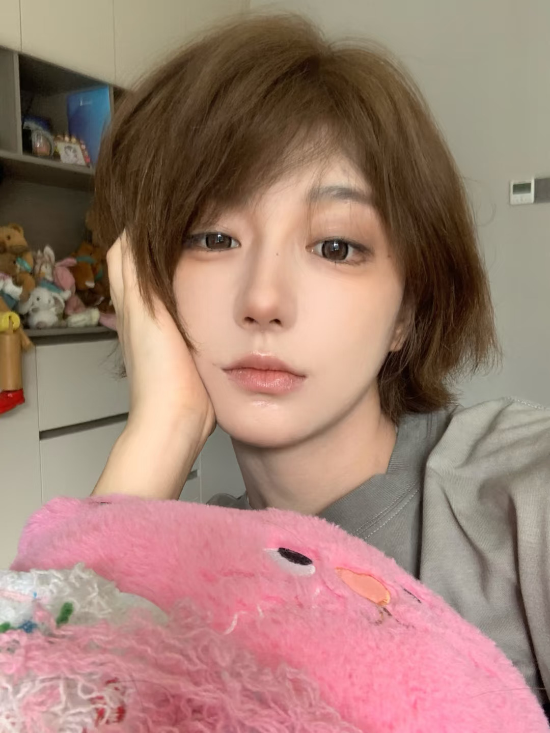 终于漂头发了