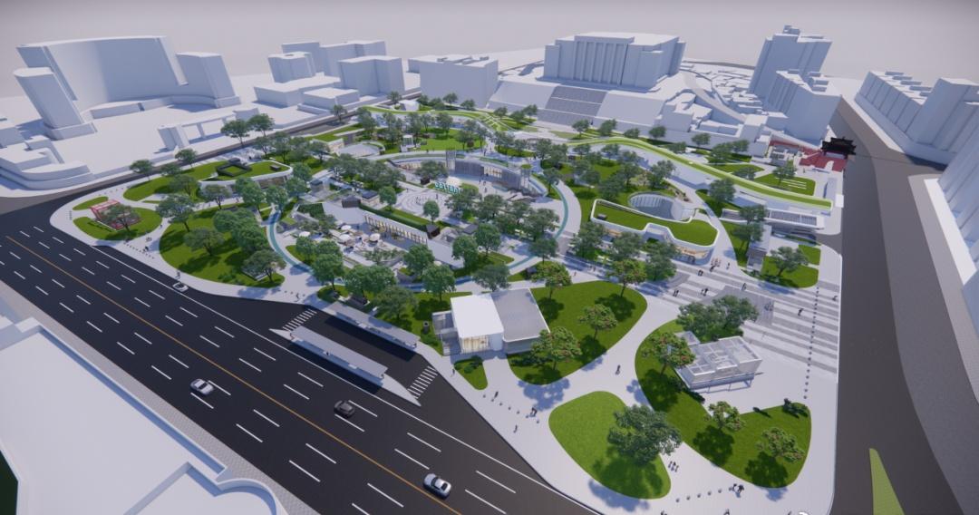 【佛山地铁三号线大良钟楼站TOD项目最新进展】近日，佛山地铁三号线大良钟楼站TO