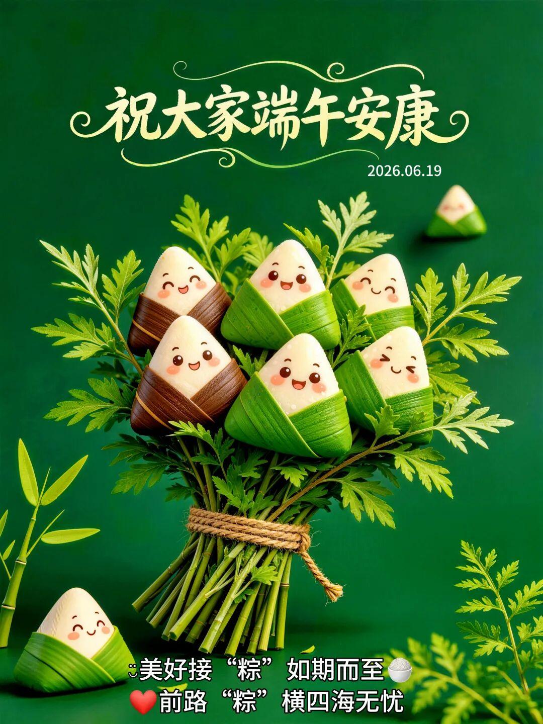 🌻 一度春秋，一剪芳华，端午至，咬一口粽子，感受端午的仪式感。四季轮回又逢端阳