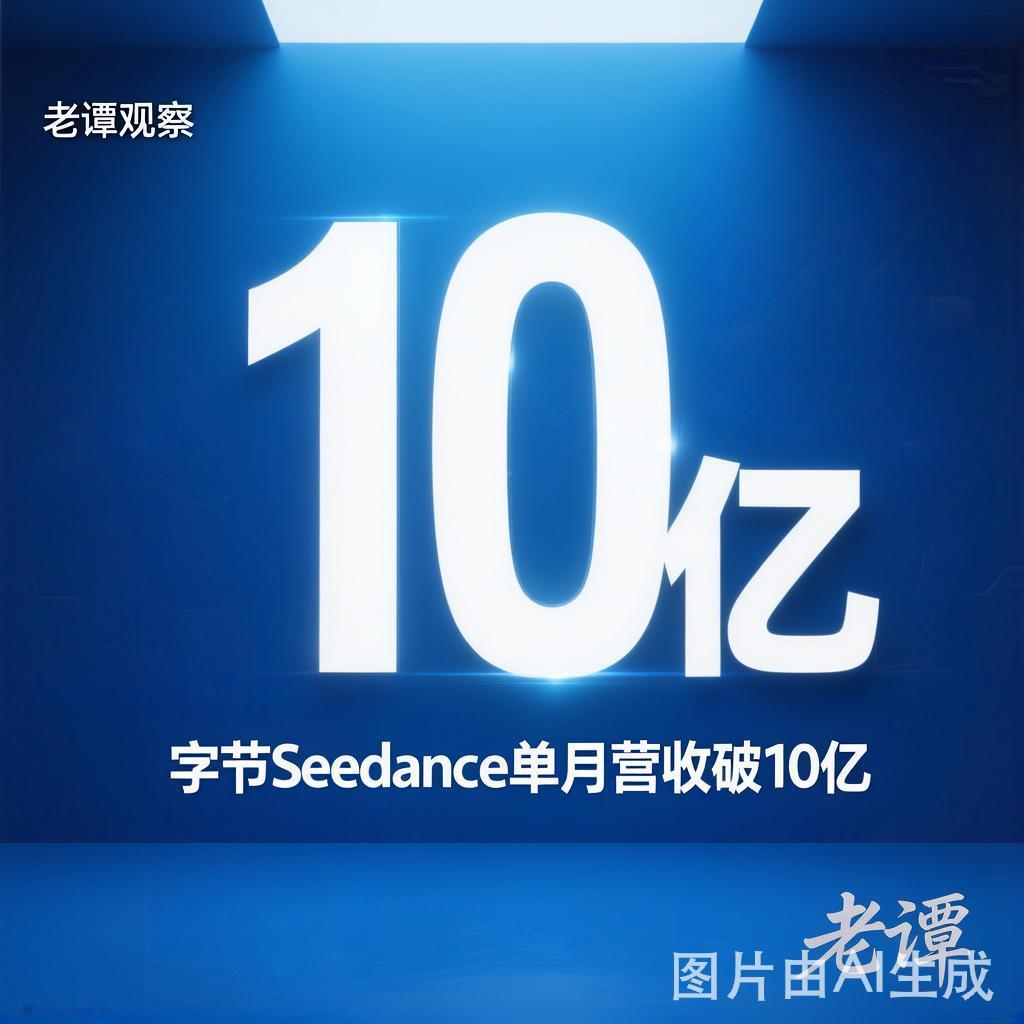 字节Seedance 2.0单月营收超10亿：视频生成的商业化拐点
6月3日，3