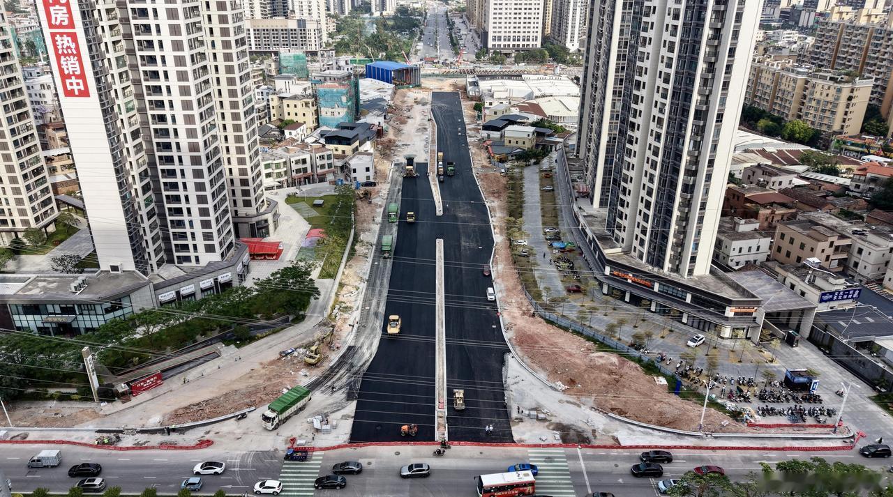 【“断头路”即将通车！茂名市区这条路最新进展→】备受市民关注的市区“断头路”官山