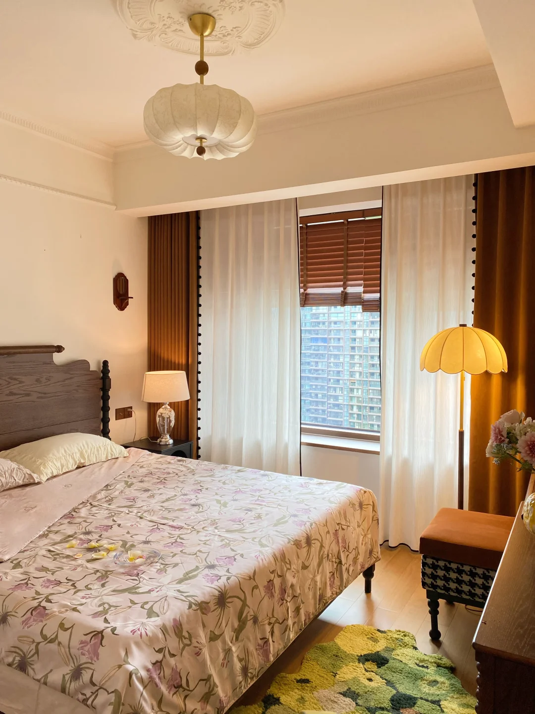 普通人的卧室，布置成这样已经很满足了~