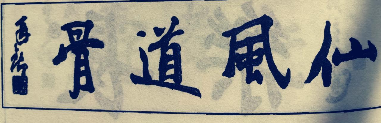 书法，就像一座藏着风骨仙道的神秘花园，值得我们去好好探索。
我曾在书法展上看到过