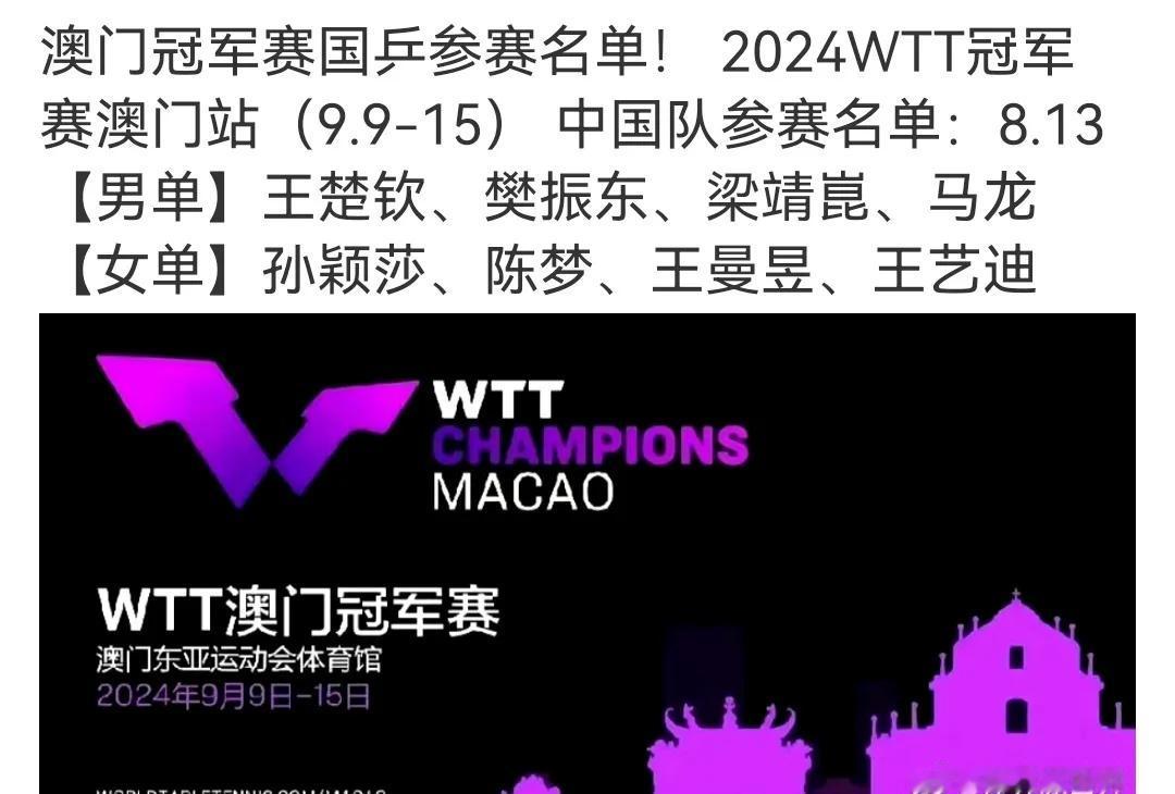 樊振东和陈梦接连退出三大赛事，马龙也不在亚锦赛参赛选手名单里，从中可以看出，国乒