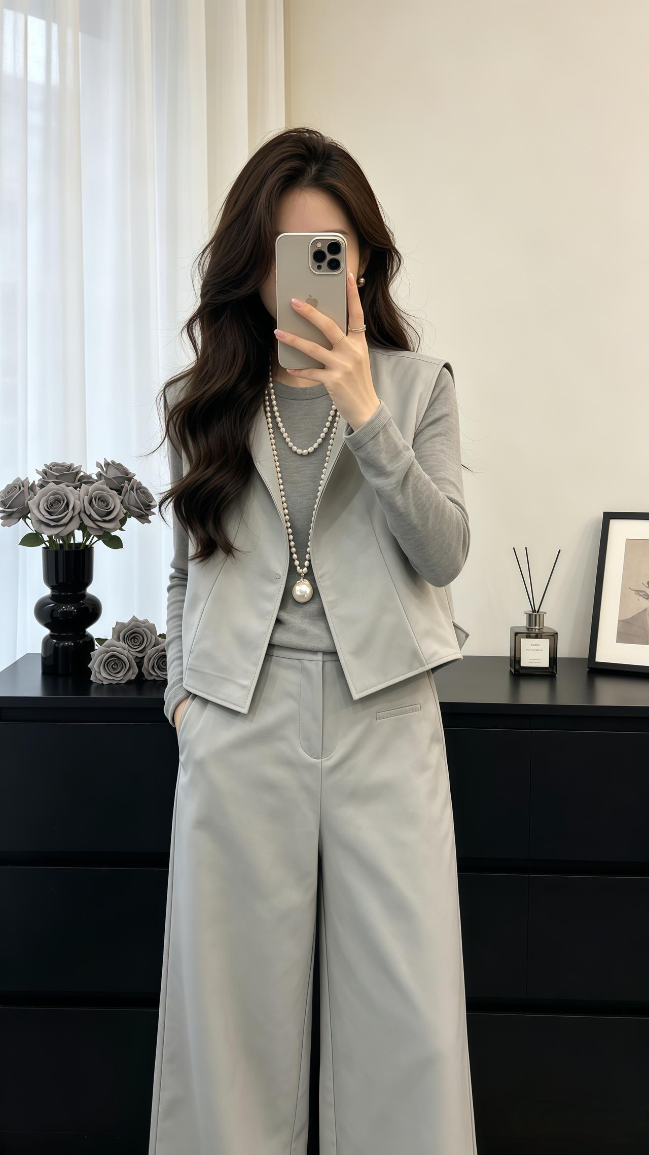 极简气质套装 韩系穿搭穿搭 ootd穿搭 今天穿什么