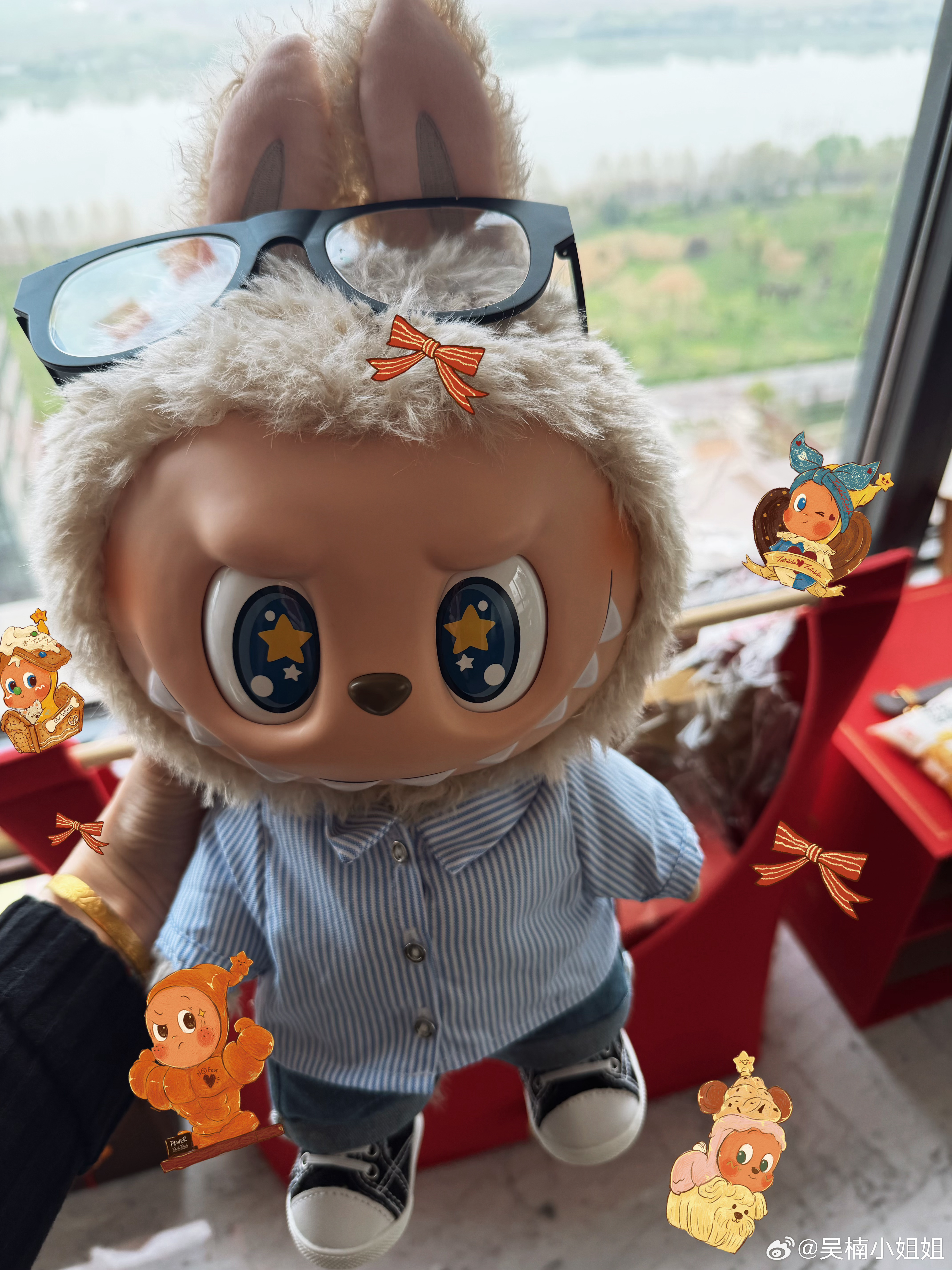 也是能懂labubu为什么那么受欢迎了前两天有人送了我一个。突然懂为啥大家要去买