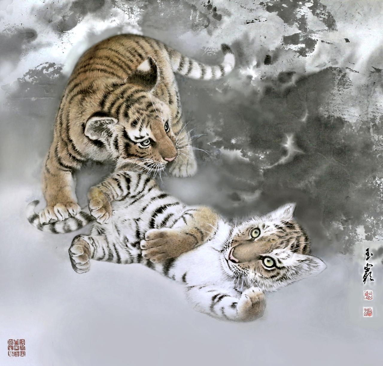 马玉岩，1949年2月2日生，满族，辽宁铁岭清河人，中国美协会员，黑龙江美协理事