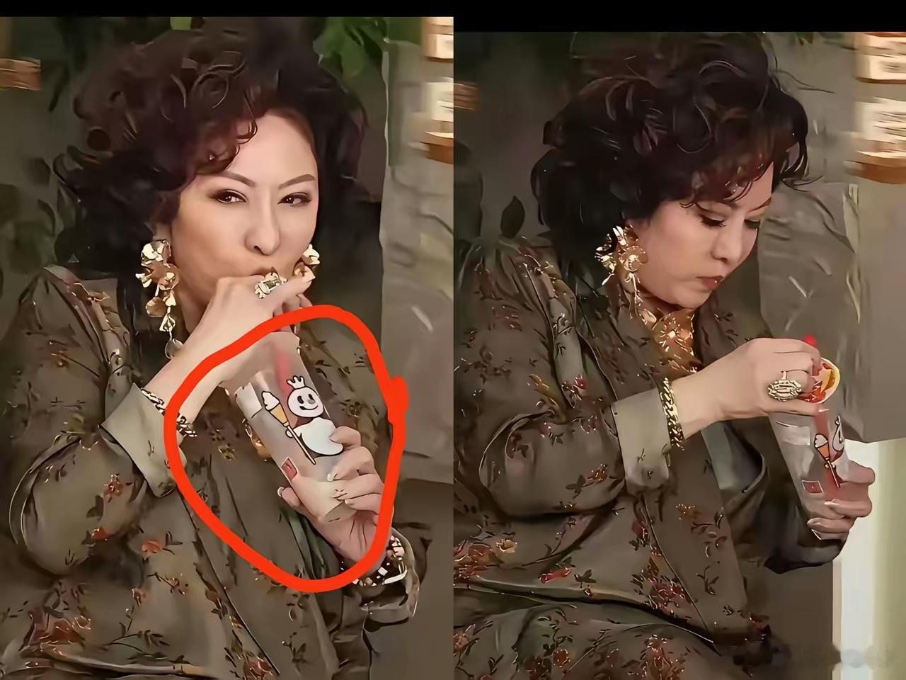 我严重怀疑向太家里是不是落魄了？反正我如果身价百亿最少喝星巴克咖啡！可是向太却热