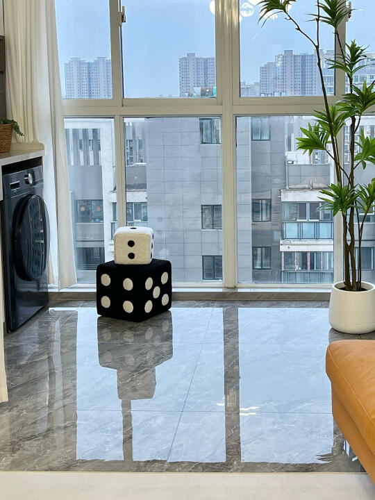 用洗地机拖出反光地板教程