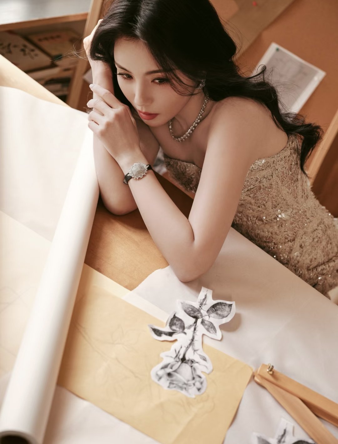 明星丨穿搭丨写真刘涛vogue美图，太有气质了～ ​​​