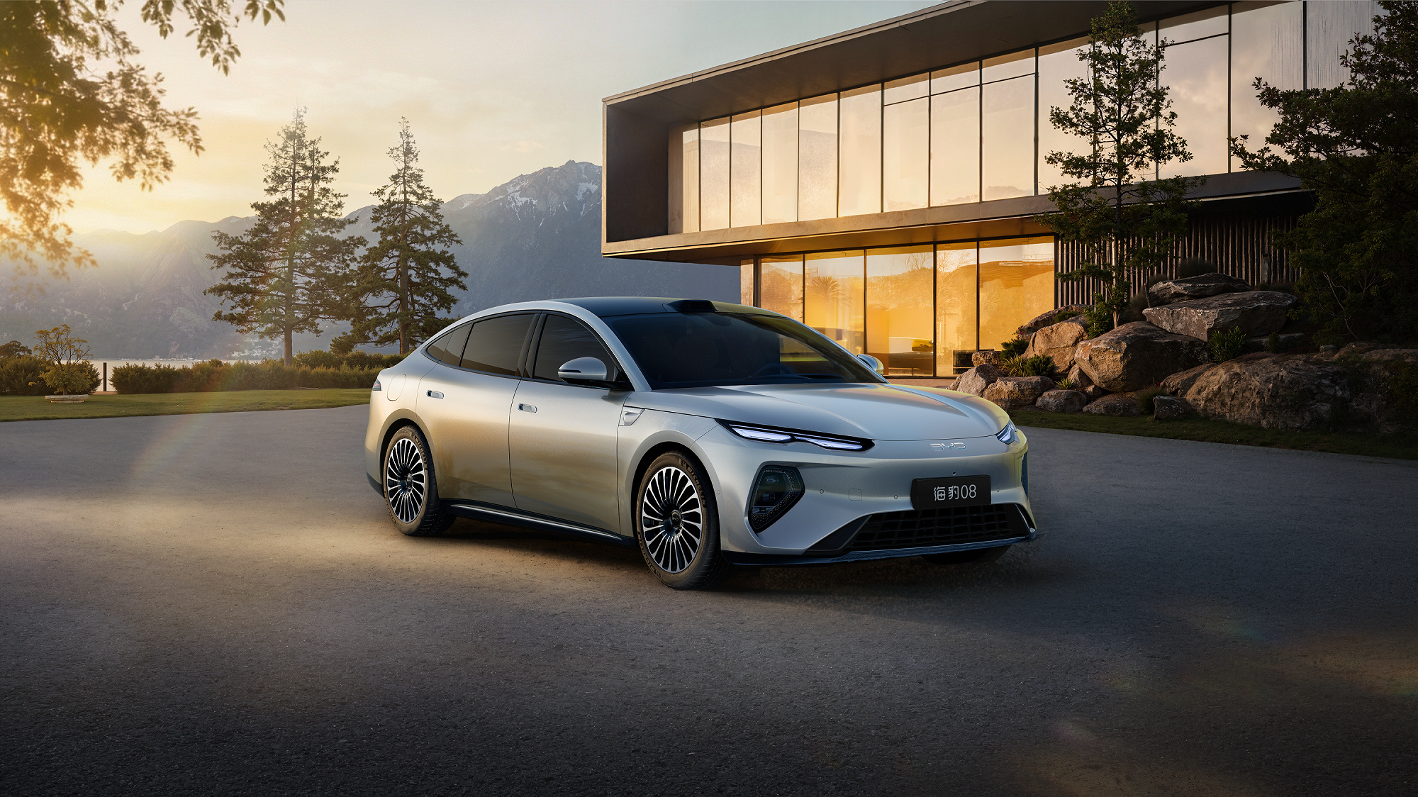 比亚迪海豹08官图，比想象中还好看。 