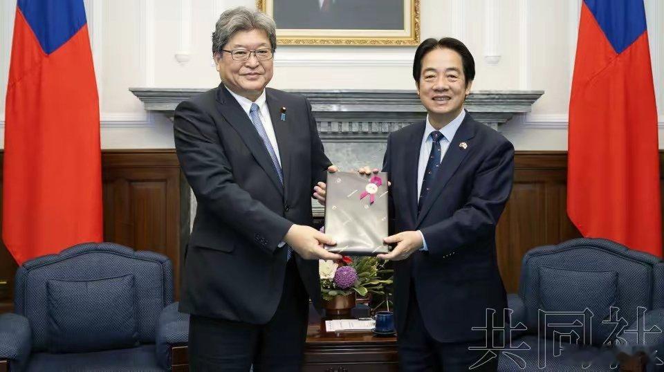 高市早苗亲信窜访台湾赖清德今天（22日）在会见正在窜访台湾的日本自民党干事长代行