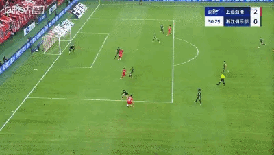 【好球共赏】海港王燊超致敬帕瓦尔，复刻落英神剑世界波海港3-0浙江后，距离夺冠只