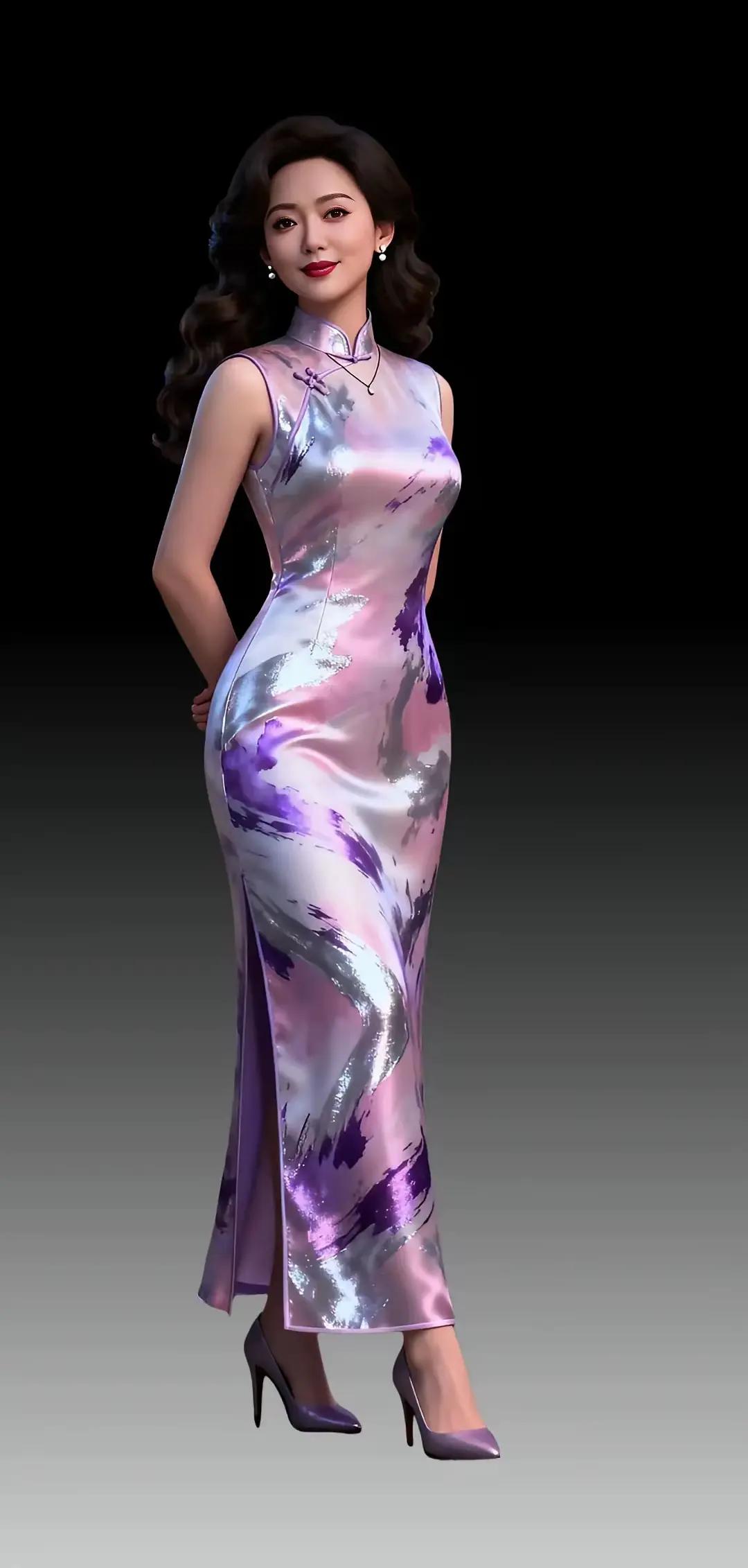 优雅旗袍秀，尽显东方韵味！🌸✨