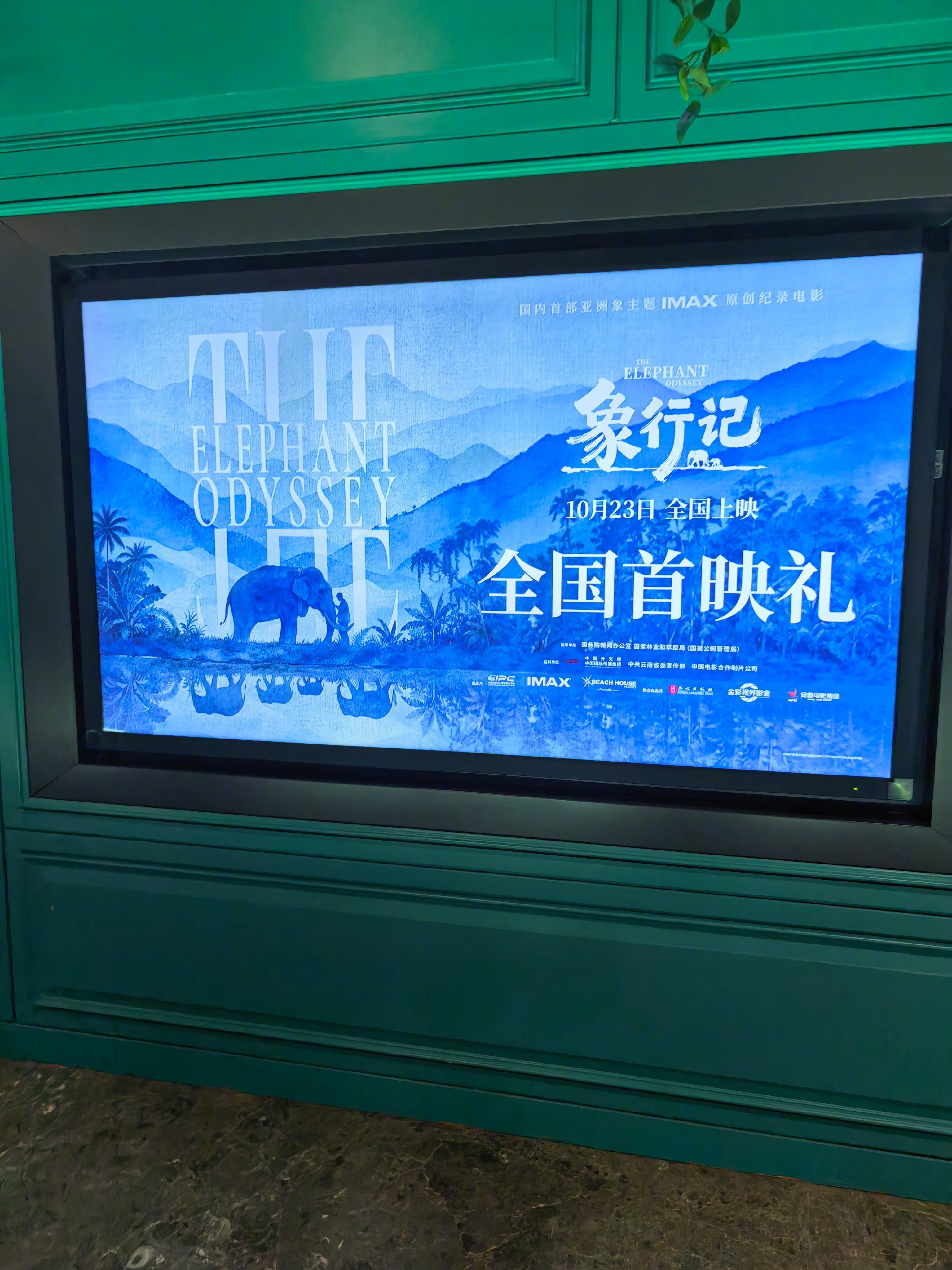 电影象行记北京首映礼纪录电影《象行记》北京首映。国内首部亚洲象主题IMAX纪录电