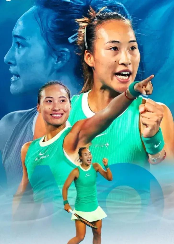 一串数字的排列，见证了郑钦文三年时间，从2021年排名630位到2024年世界排