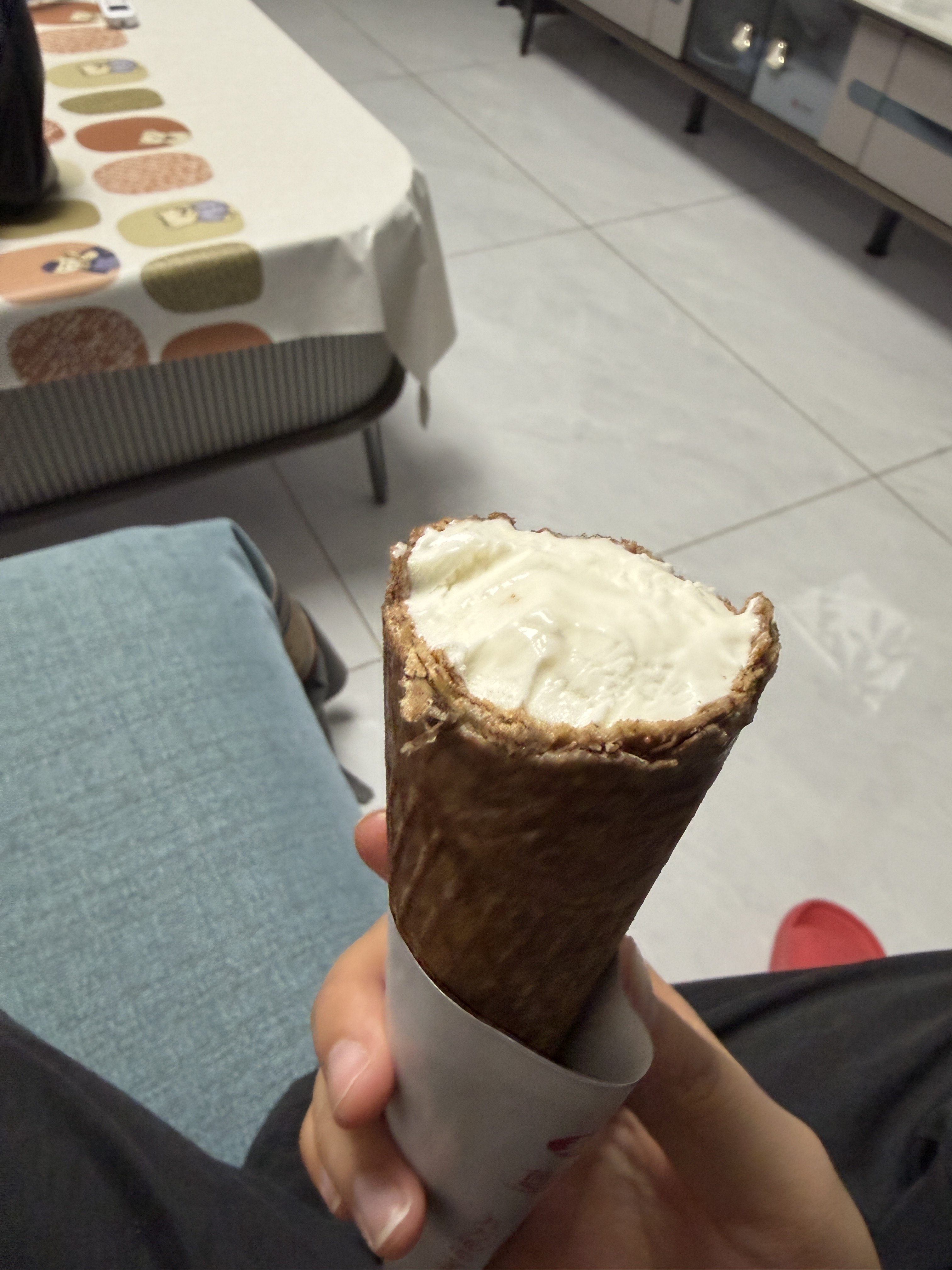 感冒低烧来根雪糕 