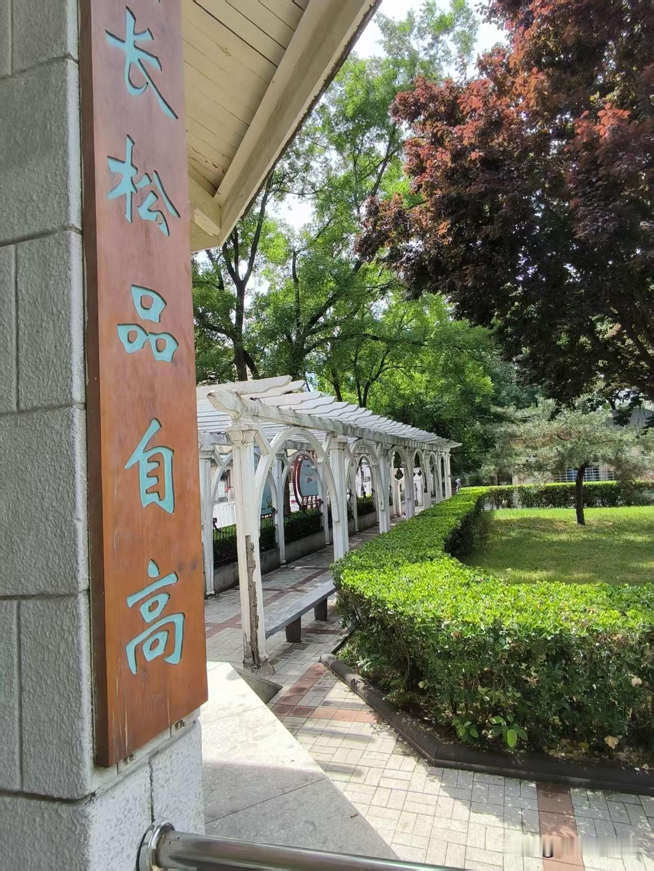 西南楼公园[玫瑰]有知道这个公园的吗？你去过吗？[笑]
这个小公园可有年头了，以