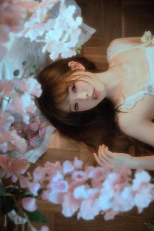 会发光的花房少女～好浪漫的调色🌸