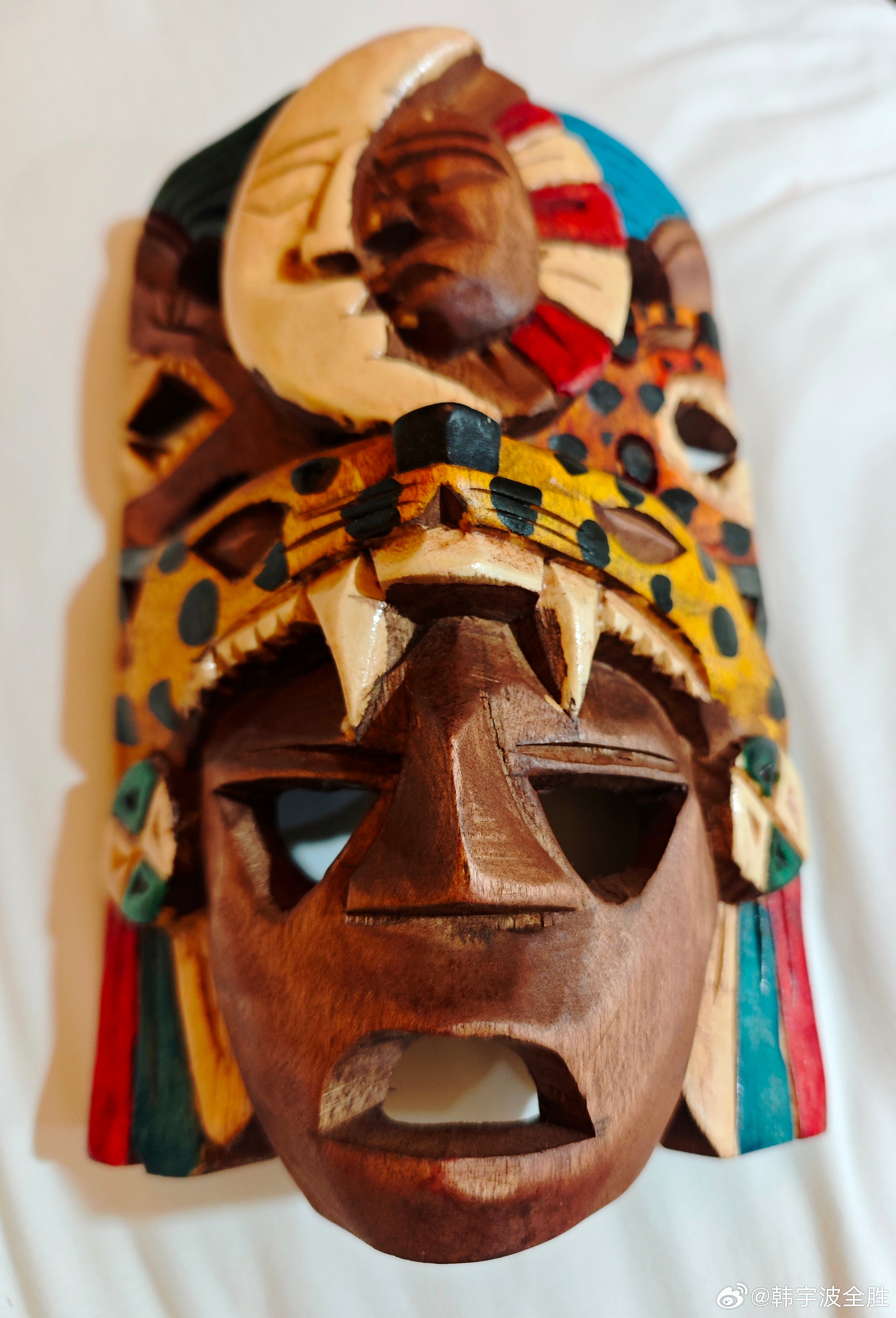 这个是玛雅美洲豹战士面具（Maya Jaguar Warrior Mask） 1