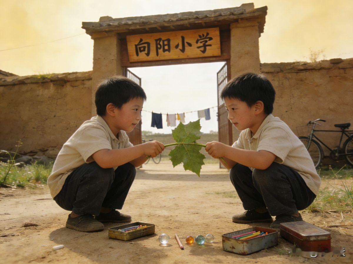 73年出生的作者回忆，当年连2块钱的学费都可能交不起。
看小人书是家庭条件好的象