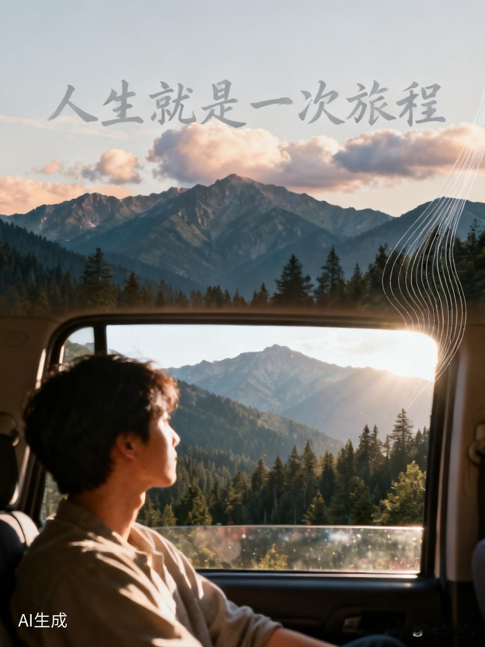 人生就是一次旅程，这说法太对了。就像广告里说的，不必在乎目的地，在乎沿途风景和看