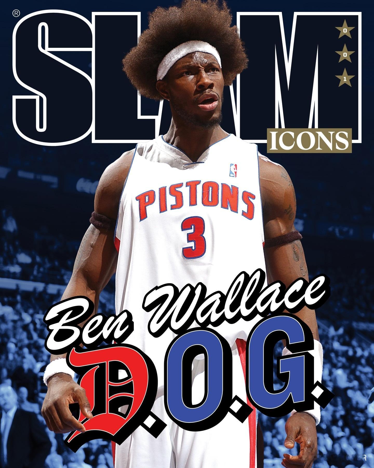 Detroit’s O.G.Ben Wallace底特律活塞