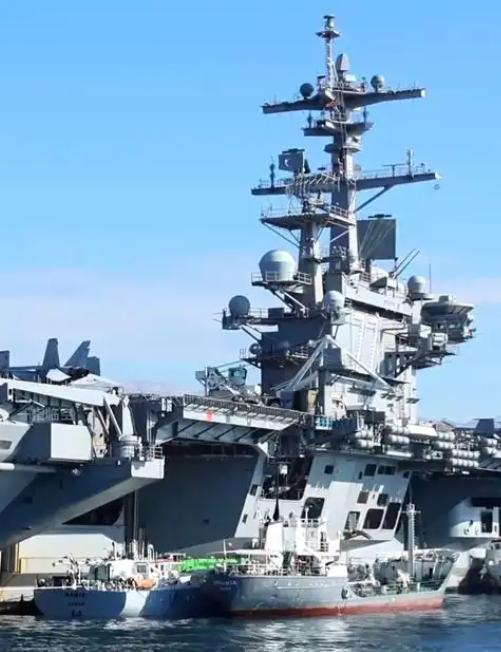 布什号航母贴着非洲西海岸航行、绕行好望角，累计多航行3500海里，这不是简单的路