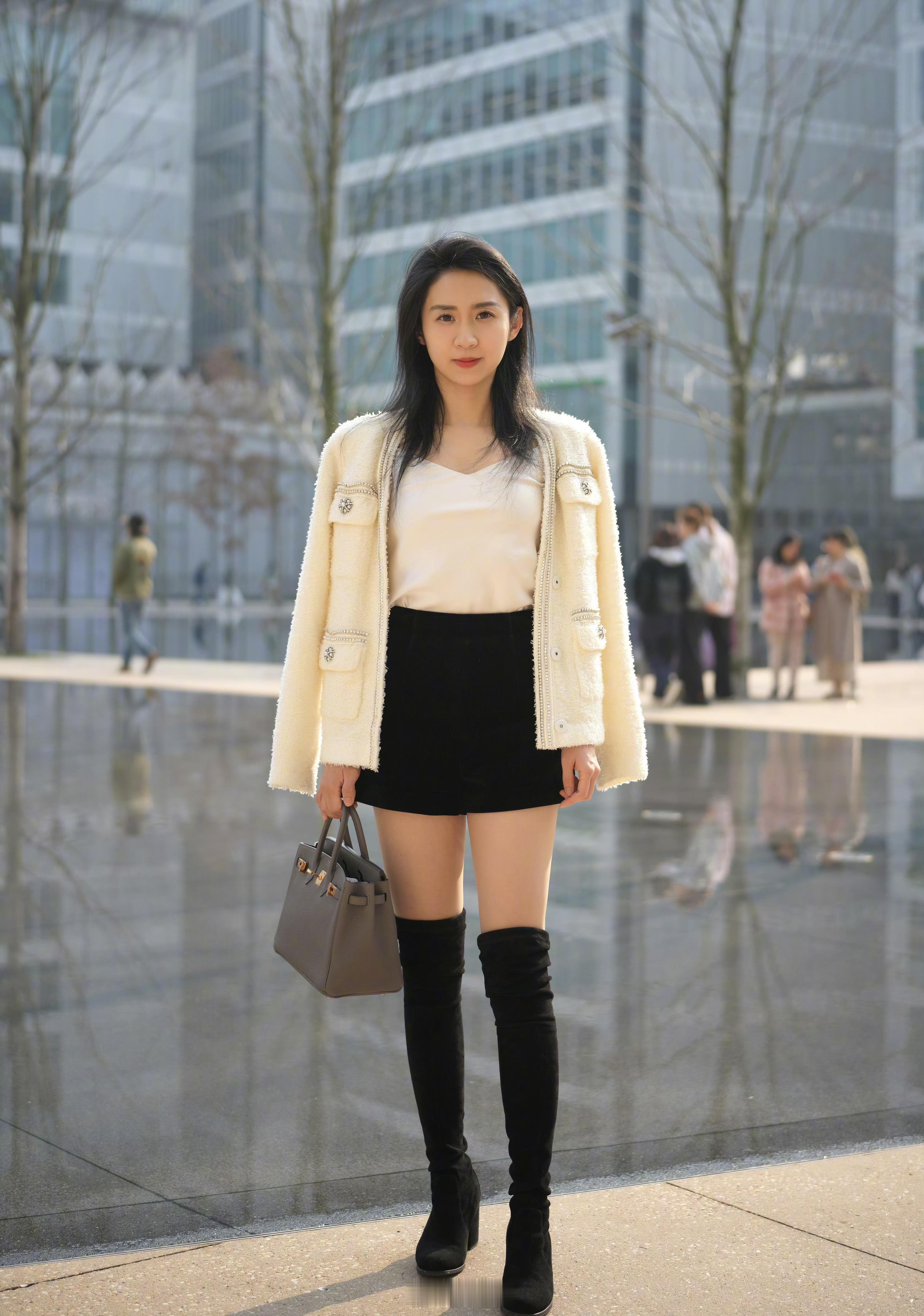 春季的混搭有点美 ​​​