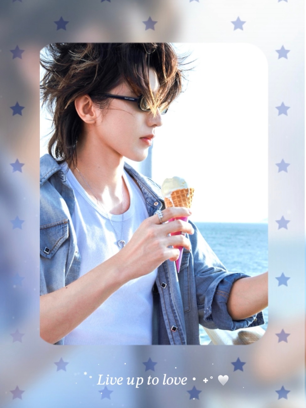 🖤蔡徐坤ins自拍                   ˚⊹ ★ 你對我来説就