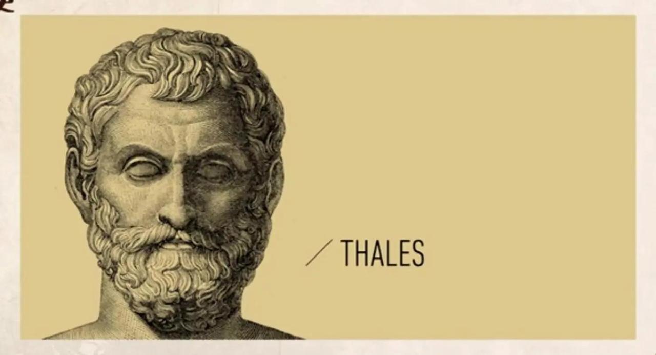 泰勒斯是生活在公元前7世纪的古希腊哲学家。有一次他夜观天象，因为过于专心致志，一