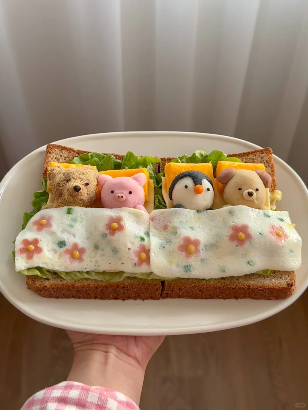 开放三明治🥪 和jellycat一起盖被睡觉🛏️💤