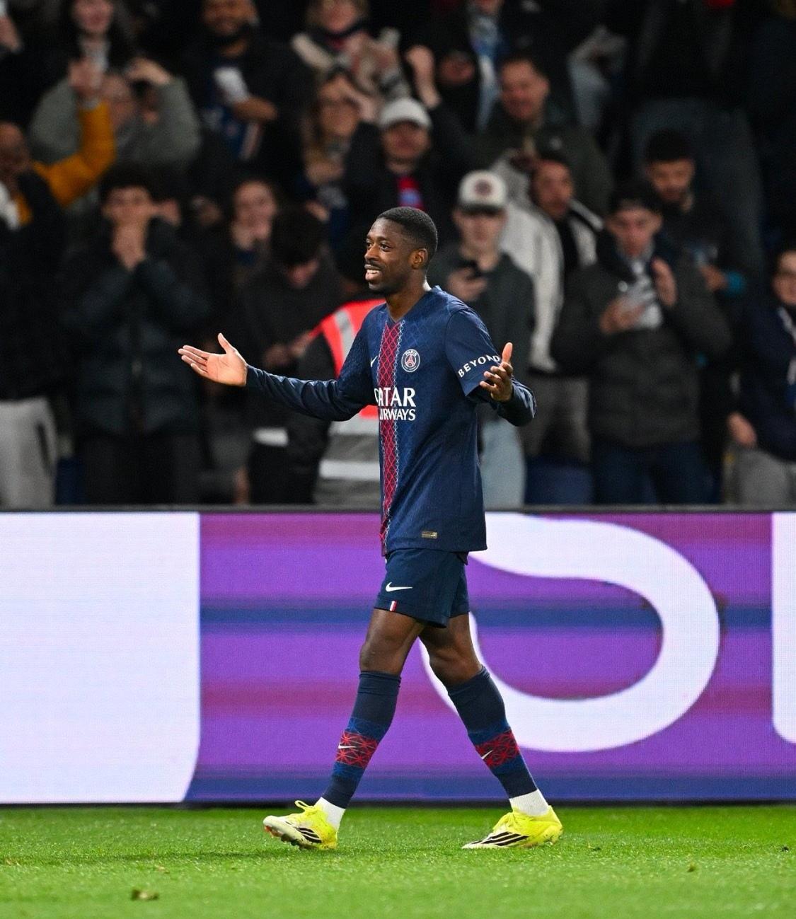 这就是金球先生的实力吗？
在国家队热身赛一分钟也没上场的登贝莱回到俱乐部就爆发，