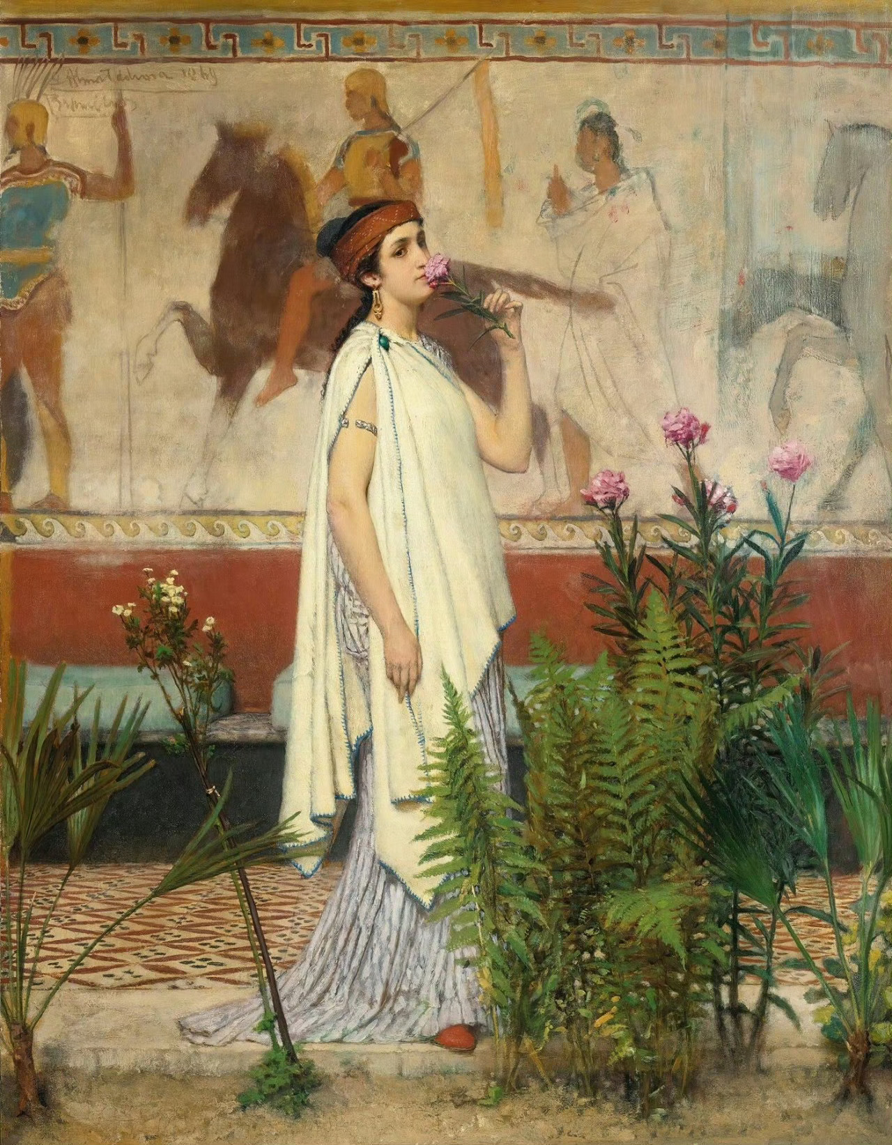 艺术家劳伦斯·阿尔玛-塔德玛Lawrence Alma-Tadema 笔下的烂漫