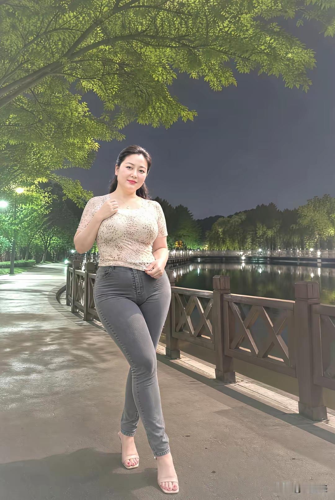 喜欢，但不能太胖。太胖的女人一点都不好看。女人应该是这样的体型，“增之一寸则腴，