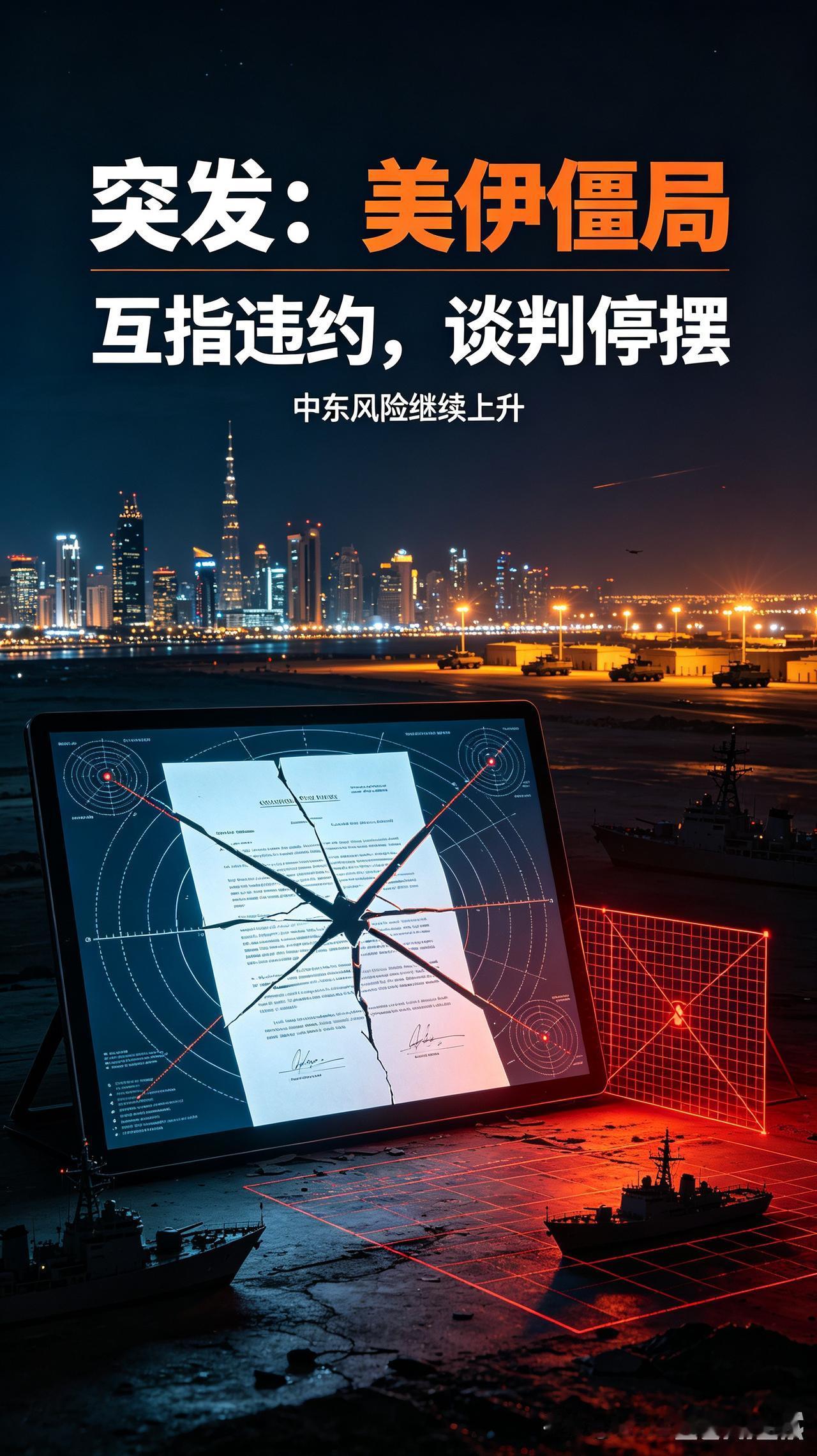 美伊局势彻底陷入死循环僵局！此前双方签署的谅解备忘录形同虚设，如今两国互相指责对