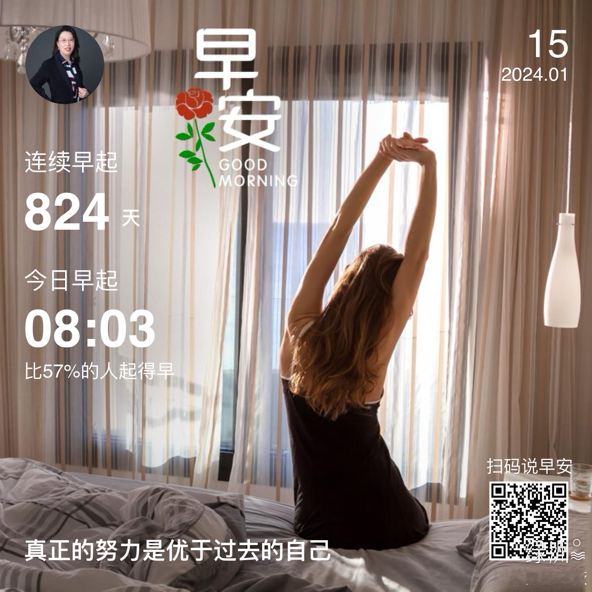 #早安#真正的努力是优于过去的自己 