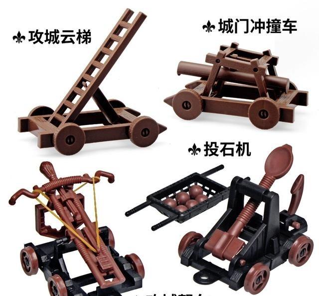 古代士兵守城时，为何是往下扔热油石头，而不直接将梯子推倒？


在古代战争片段中