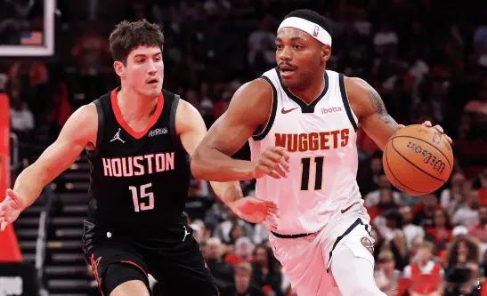 11月22日讯 NBA杯小组赛，掘金112-109战胜火箭。本场比赛，火箭球员里