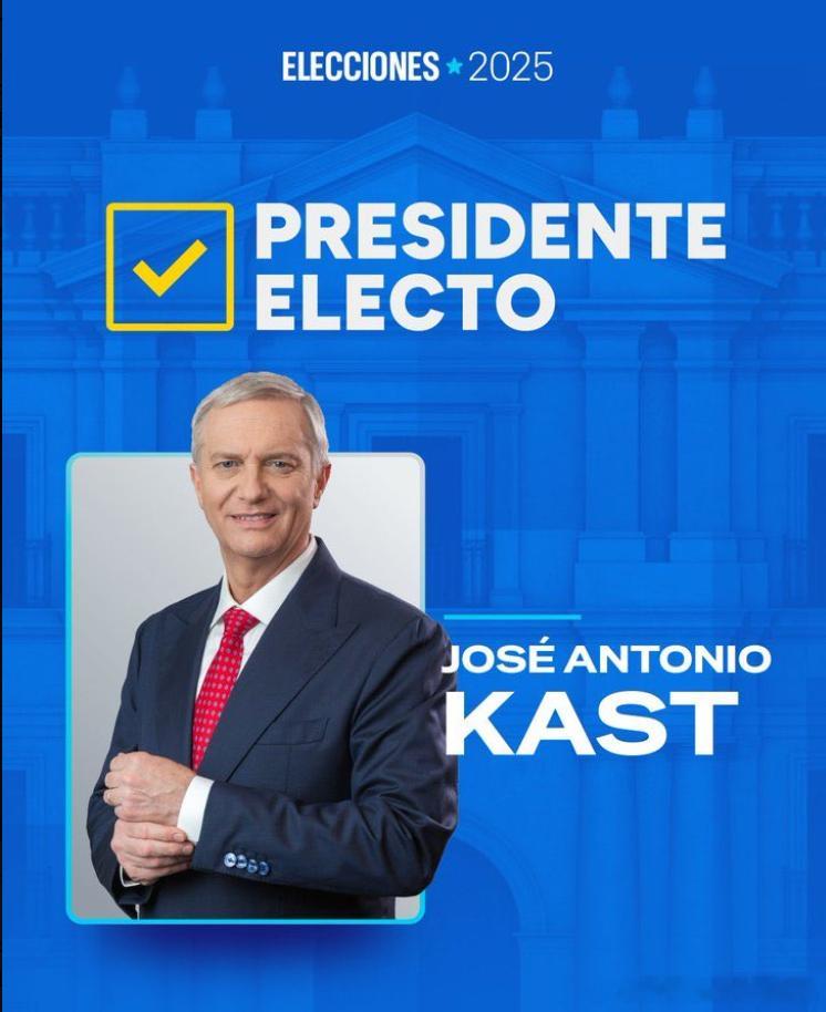 【黄金时代】右翼总统候选人何塞·卡斯特以压倒性优势击败左翼候选人珍妮特·哈拉，赢