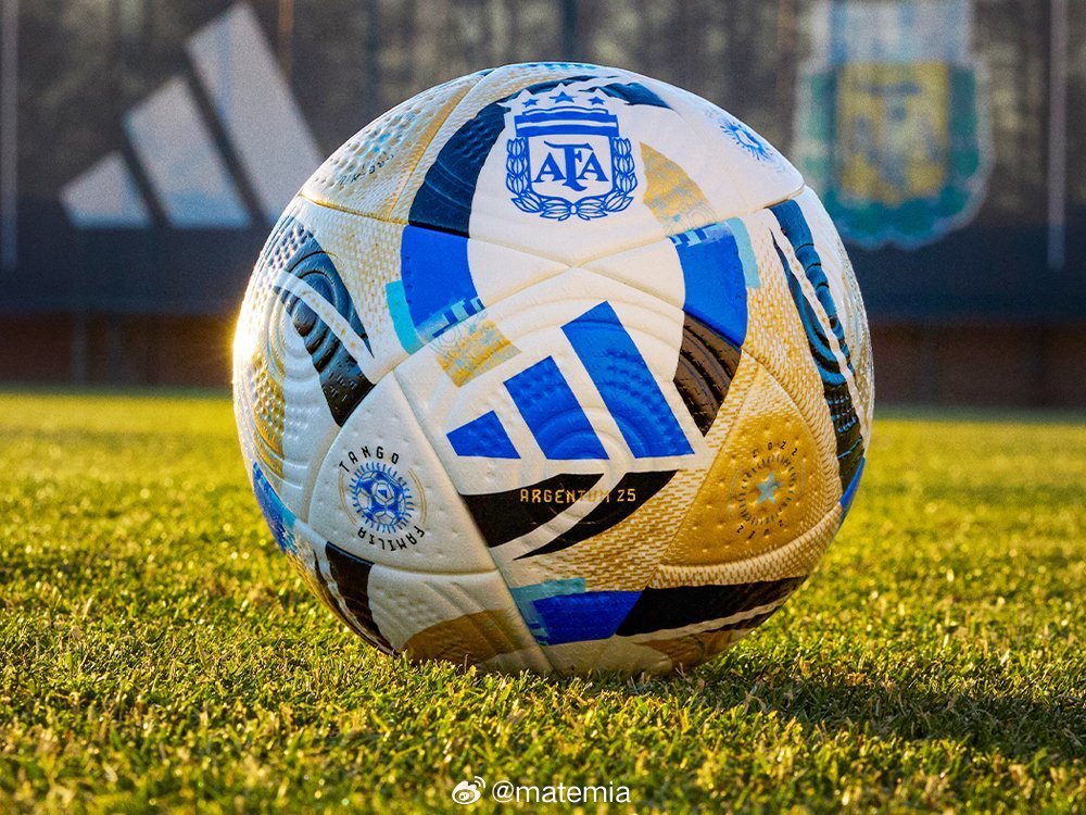 ⚽ | 阿迪达斯发布了阿根廷联赛2025/26赛季全新官方用球—Argentum