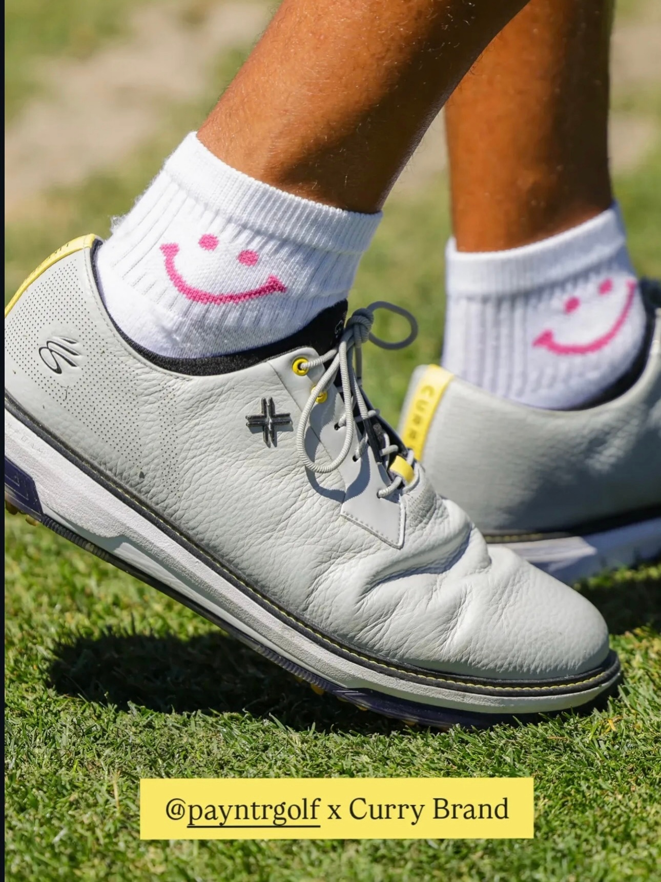 PAYNTR Golf X Curry Brand库里品牌联名的高尔夫鞋Curr