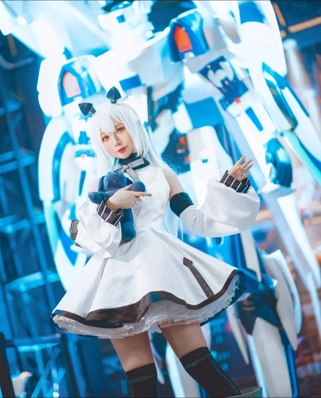 二次元 带着逛漫展 考斯普雷cosplay 重装战姬 coser