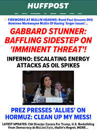 加伯德在参议院听证会上拒绝明确回答伊朗是否构成“迫在眉睫的威胁” 国家情报总监加